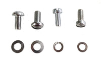 HARLEY Circuit Breaker Screw Kit Chrome Fits 1936-1948 WL,   1936-1948 G,   1936-1948 UL,