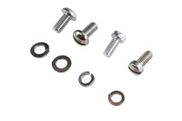 HARLEY Circuit Breaker Screw Kit Chrome Fits 1936-1948 WL,   1936-1948 G,   1936-1948 UL,