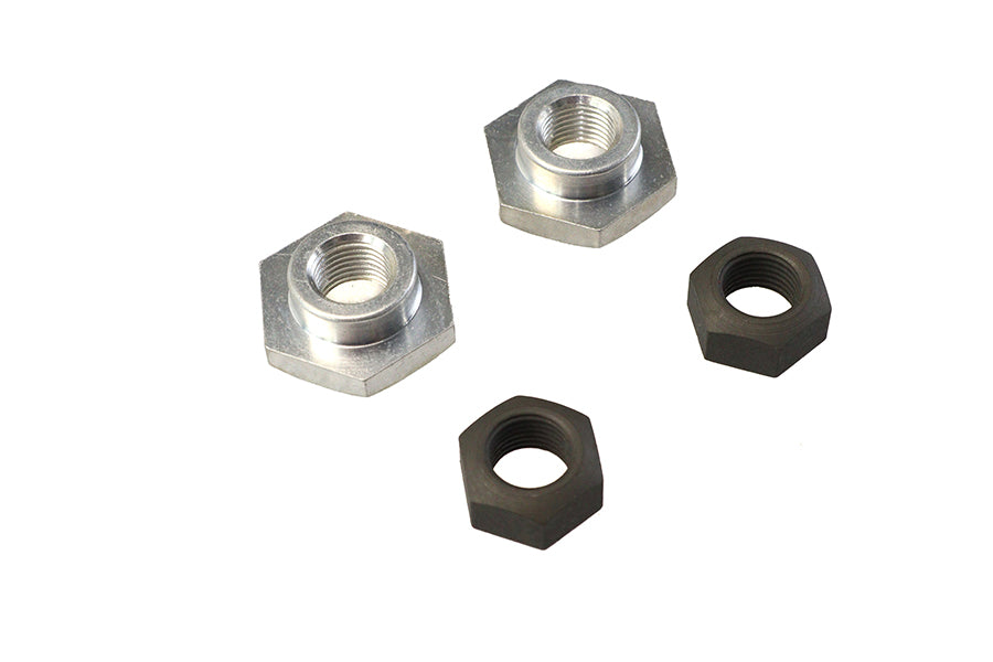 HARLEY Parkerized Hex Nut and Retainer Kit Fits 1930-1935 VL,