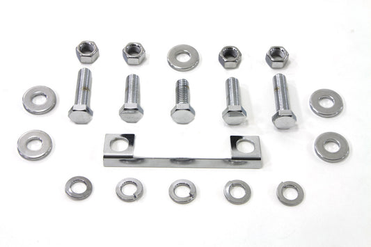 HARLEY Transmission Mount Kit Chrome Fits 1965-1976 FL,   1971-1976 FX,