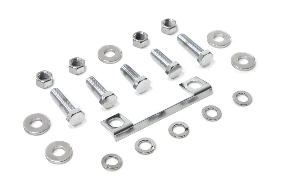 HARLEY Transmission Mount Kit Chrome Fits 1965-1976 FL,   1971-1976 FX,
