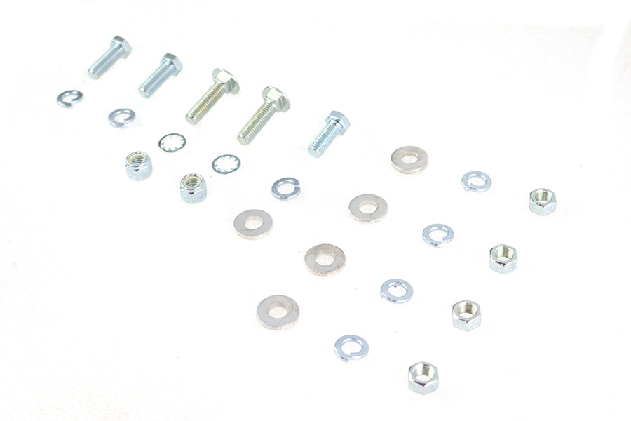 HARLEY Transmission Mount Kit Zinc Fits 1977-1984 FL,   1980-1985 FX,   1984-1985 FXST,