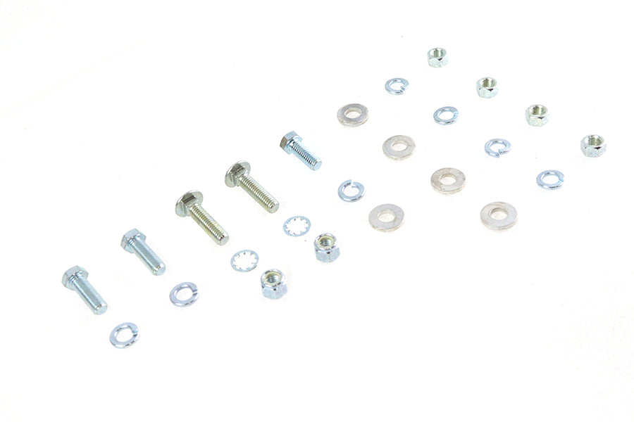 HARLEY Transmission Mount Kit Zinc Fits 1977-1984 FL,   1980-1985 FX,   1984-1985 FXST,