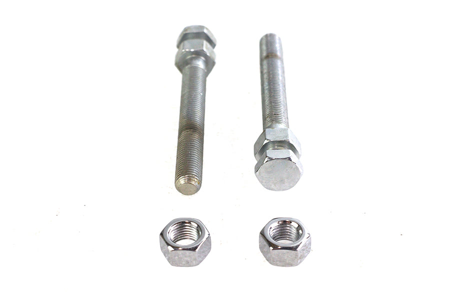 HARLEY Rear Axle Adjuster Screw Chrome Fits 1932-1973 WL,