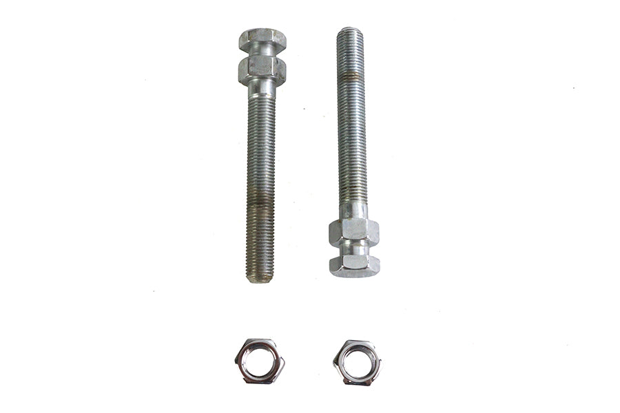 HARLEY Rear Axle Adjuster Screw Chrome Fits 1932-1973 WL,