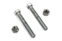 HARLEY Chrome Rear Axle Adjuster Screw Fits 1993-UP FXST,   1993-UP FLST,