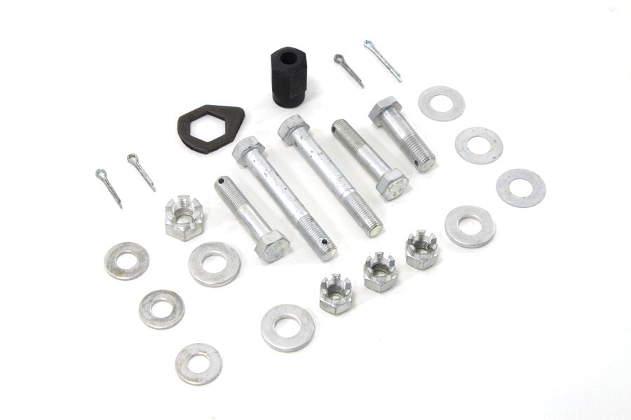 HARLEY Motor Mount Kit Cadmium Fits 1937-1948 UL,
