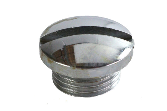 HARLEY Oil Pump Bypass Valve Plug Chrome Fits 1937-1940 EL,   1941-1952 FL,