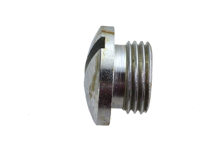 HARLEY Oil Pump Bypass Valve Plug Chrome Fits 1937-1940 EL,   1941-1952 FL,