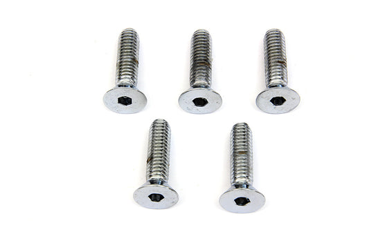 HARLEY Front Disc Brake Screw Kit Chrome Fits 1974-1977 XL,   1974-1977 FX,