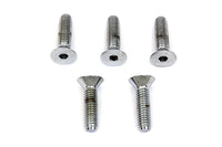 HARLEY Front Disc Brake Screw Kit Chrome Fits 1974-1977 XL,   1974-1977 FX,