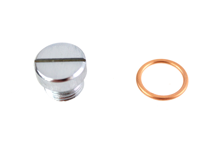 HARLEY Oil Pump Screen Plug Chrome Fits 1952-1965 FL,