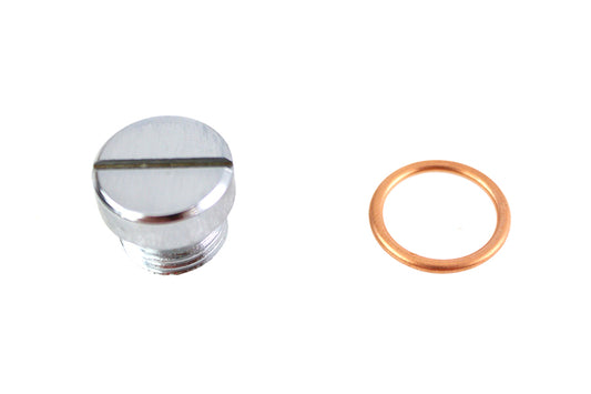 HARLEY Oil Pump Screen Plug Chrome Fits 1952-1965 FL,