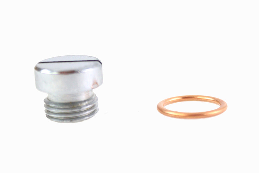 HARLEY Oil Pump Screen Plug Chrome Fits 1952-1965 FL,