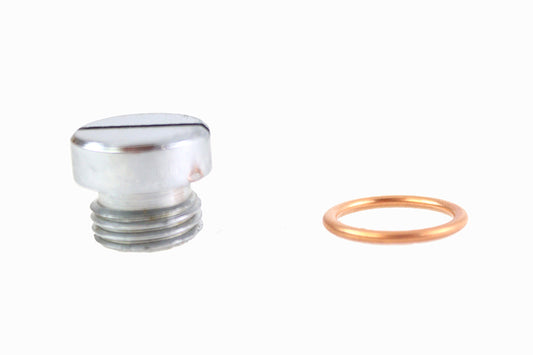HARLEY Oil Pump Screen Plug Chrome Fits 1952-1965 FL,