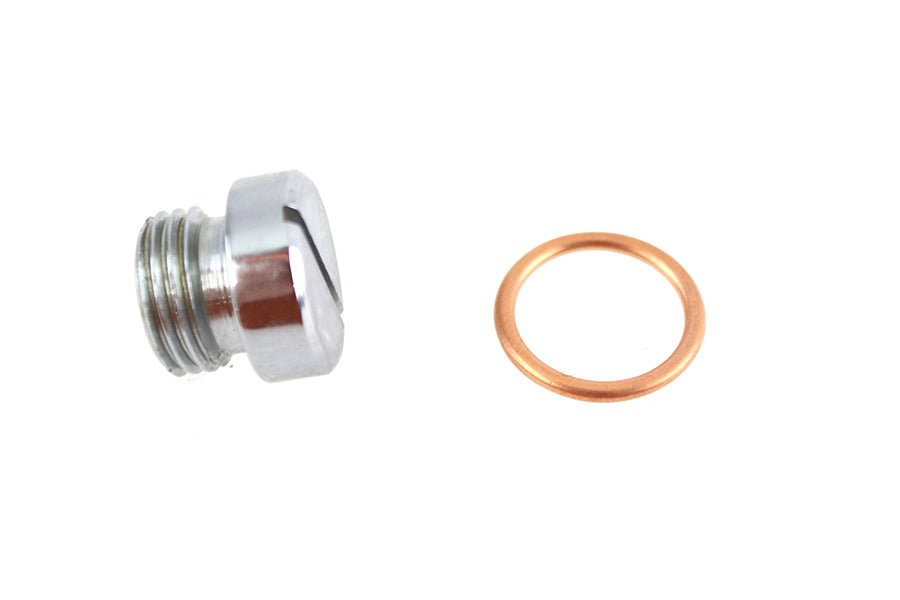 HARLEY Oil Pump Screen Plug Chrome Fits 1952-1965 FL,