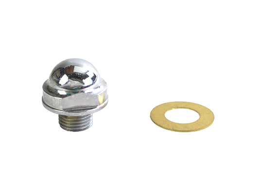 HARLEY Oil Pump Relief Valve Plug Chrome Fits 1954-1967 FL,