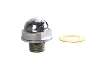 HARLEY Oil Pump Relief Valve Plug Chrome Fits 1954-1967 FL,