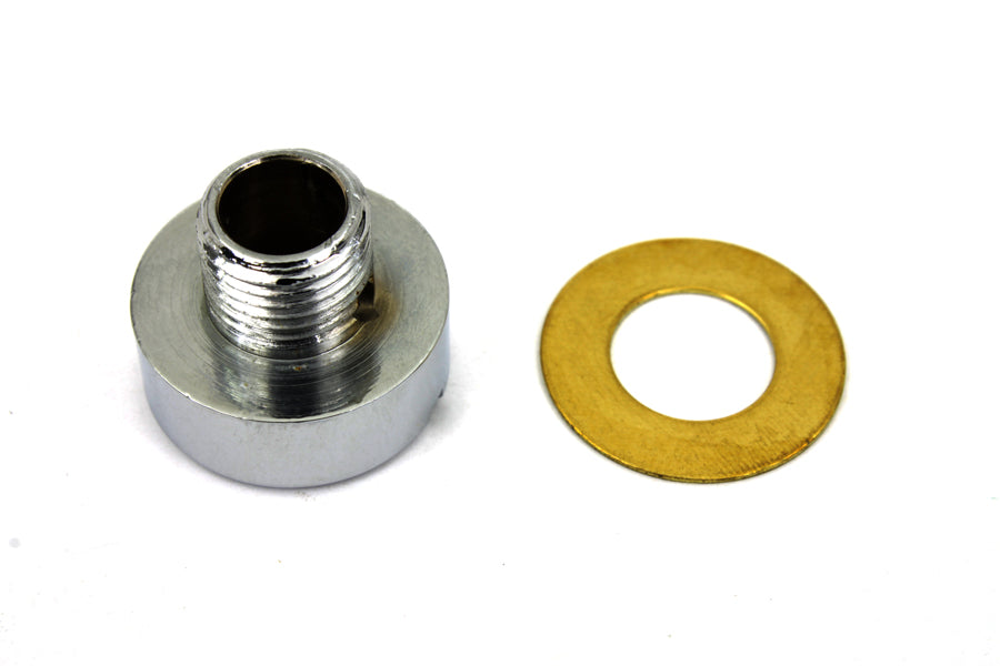 HARLEY Oil Pump Relief Valve Plug Chrome Fits 1968-1980 FL,   1971-1980 FX,
