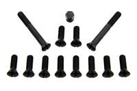 HARLEY Transmission Top Cover Screw Kit Parkerized Fits 1941-1955 FL,   1936-1940 EL,   1937-1948 UL