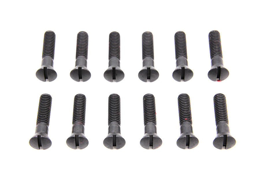 HARLEY Cam Cover Screw Kit Parkerized Fits 1936-1940 EL,   1941-1969 FL,