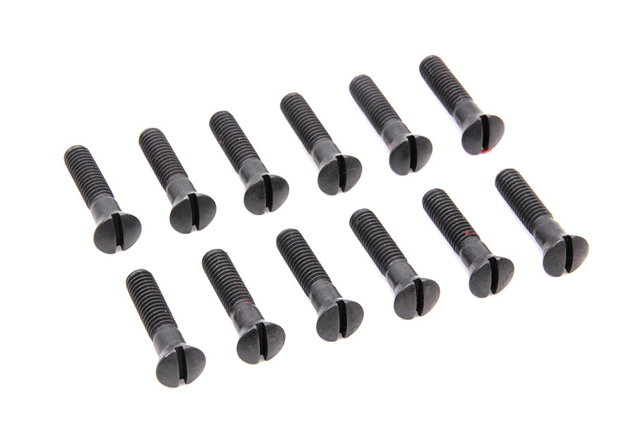HARLEY Cam Cover Screw Kit Parkerized Fits 1936-1940 EL,   1941-1969 FL,