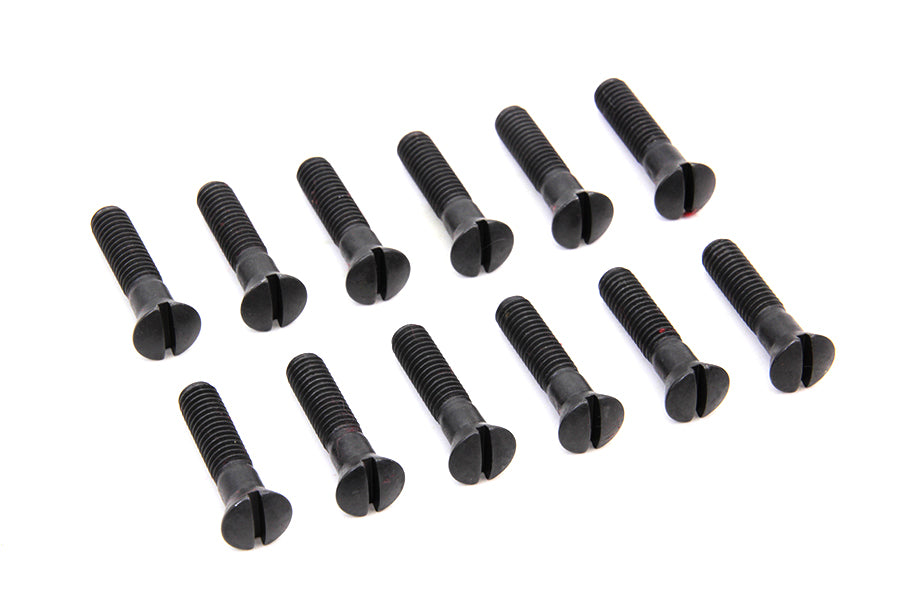 HARLEY Cam Cover Screw Kit Parkerized Fits 1936-1940 EL,   1941-1969 FL,