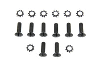 HARLEY Tappet Block Screw Kit Parkerized Fits 1937-1952 WL,   1937-1973 G,   1936-1952 EL,   1941-19