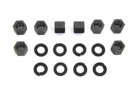 HARLEY Replica Cylinder Base Nut Kit Parkerized Fits 1957-1985 XL,   1929-1952 WL,   1929-1973 G,