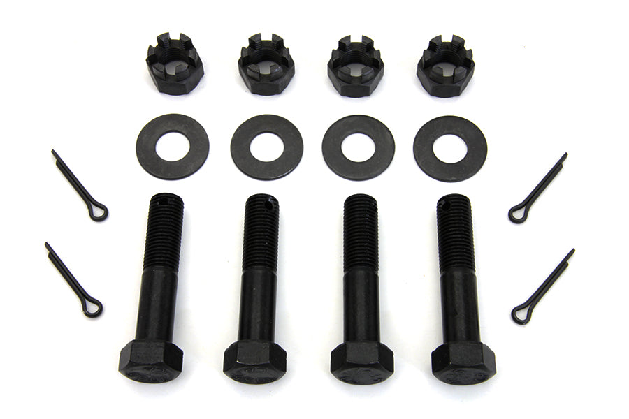 HARLEY Lower Motor Mount Kit Parkerized Fits 1930-1936 VL, Lower only 1936-1952 WL, Lower only 1936-