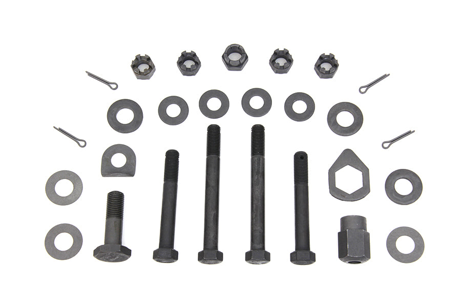 HARLEY Motor Mount Kit Parkerized Fits 1936-1940 EL,   1941-1969 FL,