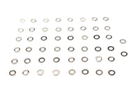 HARLEY Chrome Flat Washer 1/4 inch Inner Diameter Fits 0-  All, Models