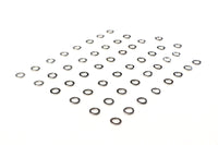 HARLEY Chrome Flat Washer 1/4 inch Inner Diameter Fits 0-  All, Models