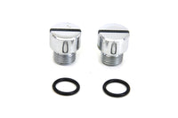 HARLEY Oil Pump Check and Relief Valve Plug Chrome Fits 1981-1984 FL,   1981-1984 FX,   1986-1998 FL