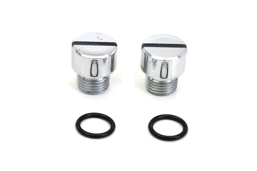 HARLEY Oil Pump Check and Relief Valve Plug Chrome Fits 1981-1984 FL,   1981-1984 FX,   1986-1998 FL