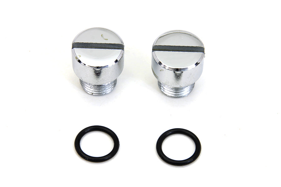 HARLEY Oil Pump Check and Relief Valve Plug Chrome Fits 1981-1984 FL,   1981-1984 FX,   1986-1998 FL
