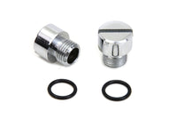 HARLEY Oil Pump Check and Relief Valve Plug Chrome Fits 1981-1984 FL,   1981-1984 FX,   1986-1998 FL