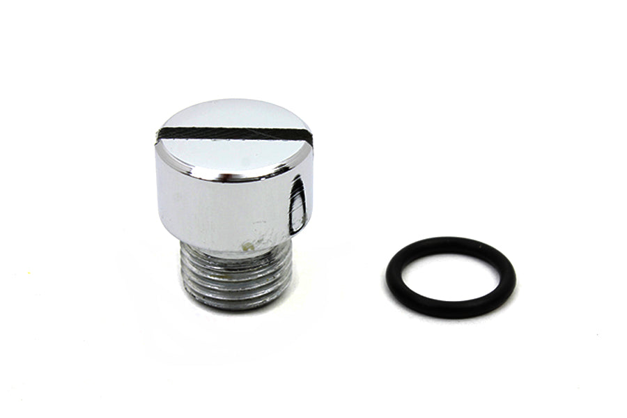 HARLEY Tappet Oil Screen Plug Chrome Fits 1981-1984 FL,   1981-1984 FX,   1981-1998 FLT,   1981-1998