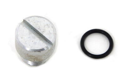 HARLEY Tappet Screen Oil Plug Cadmium Fits 1981-1984 FL,   1981-1984 FX,   1981-1998 FLT,   1981-199