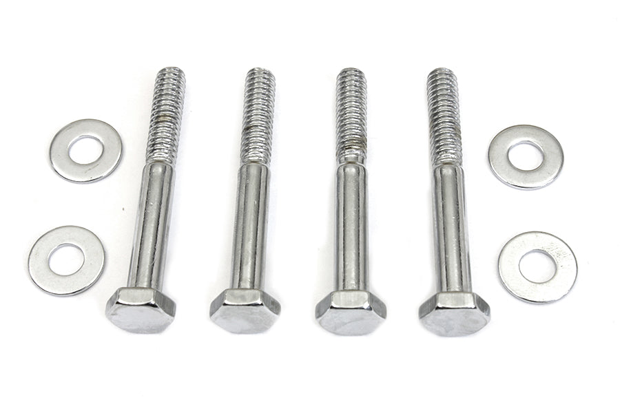 HARLEY Transmission Top Cover Screw Kit Chrome Fits 1979-1984 FL,   1979-1984 FX,