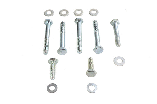 HARLEY Transmission Top Cover Screw Kit Zinc Fits 1979-1985 FL,   1979-1985 FX,