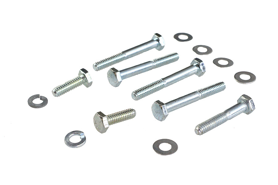 HARLEY Transmission Top Cover Screw Kit Zinc Fits 1979-1985 FL,   1979-1985 FX,
