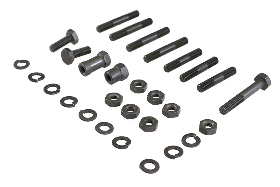 HARLEY Oil Pump Mount Kit Parkerized Fits 1937-1973 G,   1937-1952 WL,