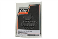 HARLEY Transmission Top and Side Cover Screw Kit Parkerized Fits 1937-1952 WL,   1937-1973 G,