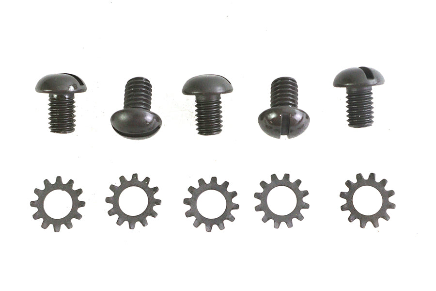HARLEY Wheel Hub Star Screw Parkerized Fits 1936-1940 EL, front or rear 1941-1966 FL, front or rear