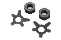 HARLEY Brake Shaft Nut and Lock Kit Parkerized Fits 1938-1948 UL,   1936-1940 EL,   1941-1957 FL,