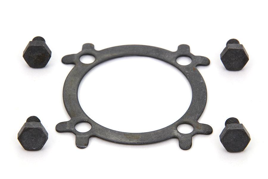 HARLEY Linkert Air Cleaner Mount Screw and Lock Kit Fits 1936-1940 EL,   1941-1955 FL,   1936-1952 W