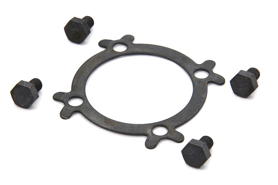 HARLEY Linkert Air Cleaner Mount Screw and Lock Kit Fits 1936-1940 EL,   1941-1955 FL,   1936-1952 W