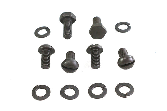 HARLEY Parkerized Distributor Screws Fits 1936-1940 EL,   1941-1965 FL,   1938-1948 UL,