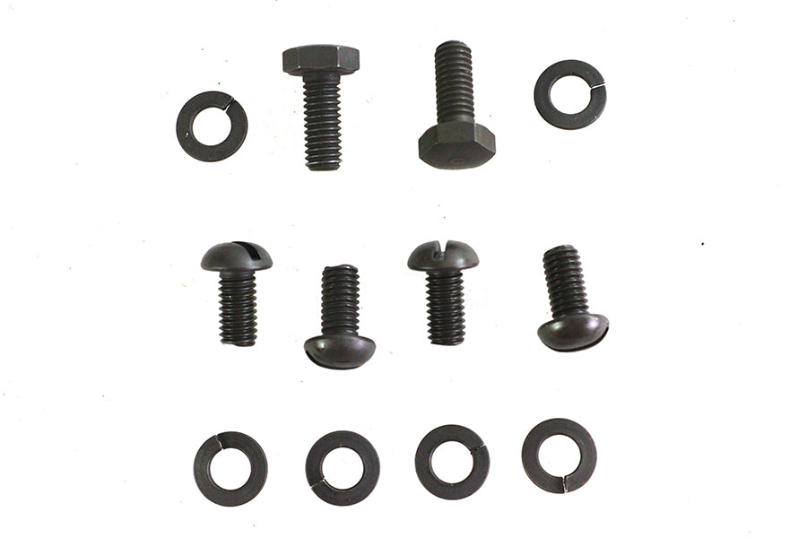 HARLEY Parkerized Distributor Screws Fits 1936-1940 EL,   1941-1965 FL,   1938-1948 UL,